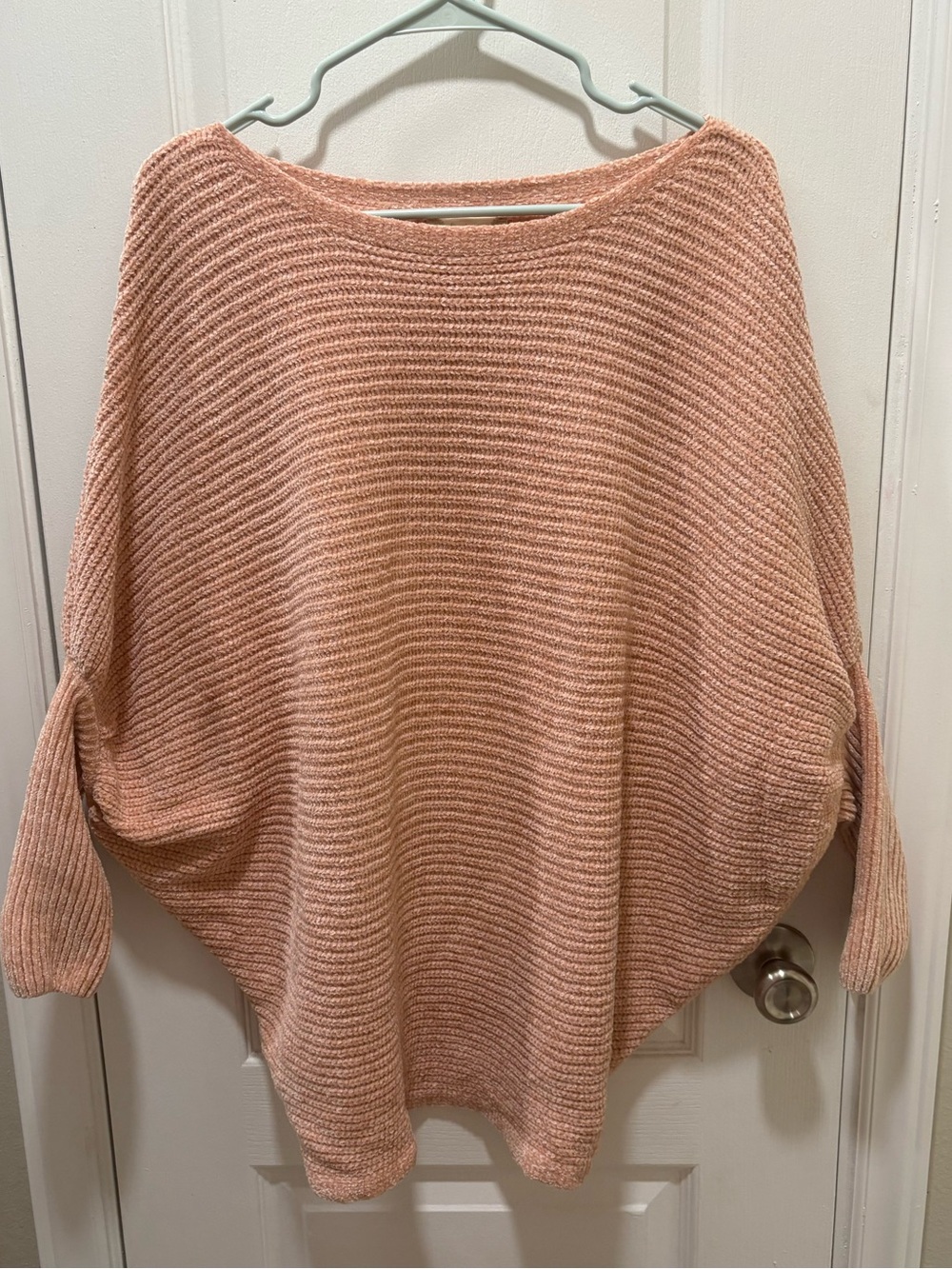 Altar'd State Peachy Pink Batwing Sweater